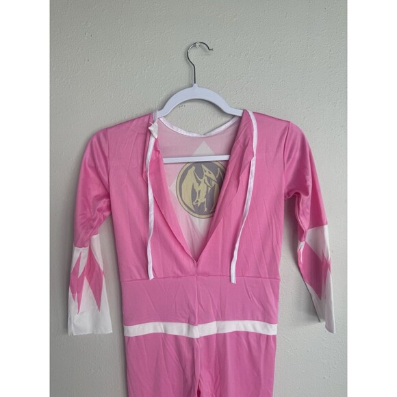 🔥 VINTAGE ORIGINAL 🔥 1994 Power Rangers Pink Kimberly Costume With Gloves - Picture 11 of 15
